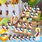 100pcs Jesus Loves You Figures, Mini Jesus Figurines in Bulk for Sunday School Religious Party Favors, Baby Jesus Figure Mini for Baptism Gifts and Easter Egg Stuffers